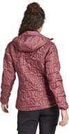 adidas + Xperior Light Fleece Hooded Jacket W Quiet Crimson - 4