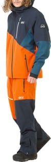 Picture Organic Clothing + Alpin Jkt Orange Dark Blue - 5