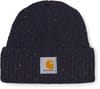 Anglistic Beanie Speckled Dark Navy Heather + Carhartt WIP