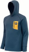 Bake Grid Fleece Dark Blue + Picture Organic Clothing