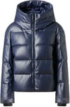 Fusalp + Barsy Cap Cuir Blouson Marin