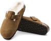 Birkenstock + Boston Shearling Suede Leather Mink