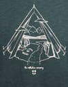 Snowleader + Bivouac Tee Blue - 3
