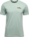 Black Diamond + M Mountainscape SS Tee Agave
