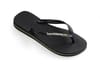 Havaianas + Brasil Logo Black/Black