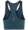 Odlo + Brassière Seamless Medium Ceramicool Blue Wing Teal Melange
