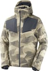 Brilliant Jkt M Roasted Cashew/Ao/Ebony + Salomon