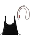 Pack Cloud Hobo Small Black Tech Sateen