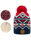 Blue Hawaiian Beanie Navy + Cabaïa