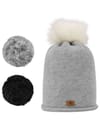 Hydromel Beanie Grey + Cabaïa