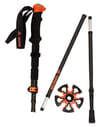 Union + Carbon Touring Poles Orange