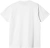 Carhartt WIP + W' S/S Pocket Heart T-Shirt White
