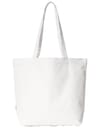 Carhartt WIP + Canvas Graphic Tote Fast Food Print, White / Samba