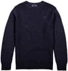 Cavancha Upcycled Sweater Dark Naval + Vissla