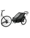 Thule + Chariot Sport1 Midnblack