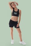 Snap + Classic Bra Black/Light Green - 5