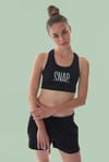 Snap + Classic Bra Black/Light Green - 6