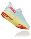 Hoka One One + Clifton 7 Morning Mist / Hot Coral - 3