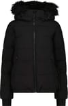 Woman Jacket Fix Hood Nero + CMP