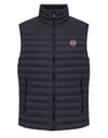 Mens Down Vest Repunk Navy Blue Vulcan + Colmar Originals