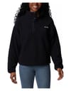 Helvetia™ Cropped Half Snap Black + Columbia