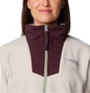 Columbia + Sequoia Grove™ 1/2 Zip Fleece Dark Stone, Pink Agave - 4