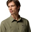 Columbia + Silver Ridge Utility II LS Shirt Stone Green - 4