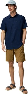 Columbia + Silver Ridge Utility II SS Collegiate Navy - 4