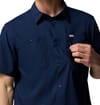 Columbia + Silver Ridge Utility II SS Collegiate Navy - 5
