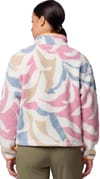 Columbia + Helvetia II Printed Cropped Half Snap White Floristic