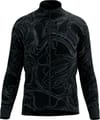 Hurricane Windproof Jacket M Aurora Black/Aurora + Compressport