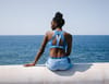 Salomon + Cross Run Bra W Provence/Nautical Blue T - 7