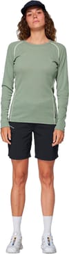 Devold of Norway + Lauparen Merino 190 Base Shirt W Fog