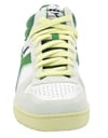 Diadora + Magic Basket Demi Cut Suede Leather White Greener Pastures - 5