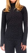  Journey Merino Wool Top Black Leopard + Eivy