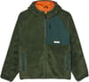 Element + Wolfe Sherpa Reversible Hoody Bronze Green