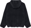 Element + Wolfe Sherpa Reversible Hoody Off Black - 5