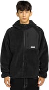 Element + Wolfe Sherpa Reversible Hoody Off Black - 6