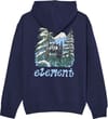 Element + Watching Hooded Sweatshirt Eclipse Navy - 3