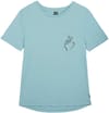 Picture Organic Clothing + Exee Pocket Tee Cloud Blue - 3