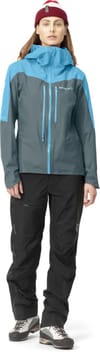 Falketind Gore-Tex Paclite Jacket W's Aquarius/North Atlantic + Norrona