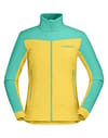 Falketind Warm1 Stretch Jacket W Lemon Chrome/Arcadia + Norrona