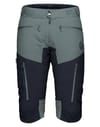 Fjora Flex1 Shorts M's Castor Grey/Caviar + Norrona