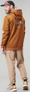 Picture Organic Clothing + Flack Hoodie Pumpkin Sky - 5