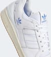 adidas Originals + Forum 84 Low Adv Footwear White/Footwear White/Bluebird - 6