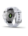 Garmin + Fenix 7S Stainless Steel /Whitestone Band - 9