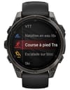 Garmin + Fenix 8 Amoled 47mm Sapphire Titane/Carbon Gray