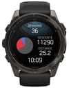 Garmin + Fenix 8 Amoled 51mm Sapphire Titane/Carbon Gray