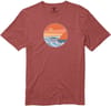 Heavy Sets Organic Tee Rusty Red + Vissla