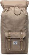 Herschel + Herschel Little America-Tobacco Crosshatch